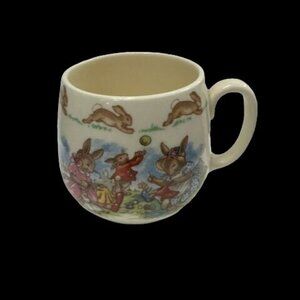 1960'S Royal Doulton Bunnykins Dressmaking One Handle Mug